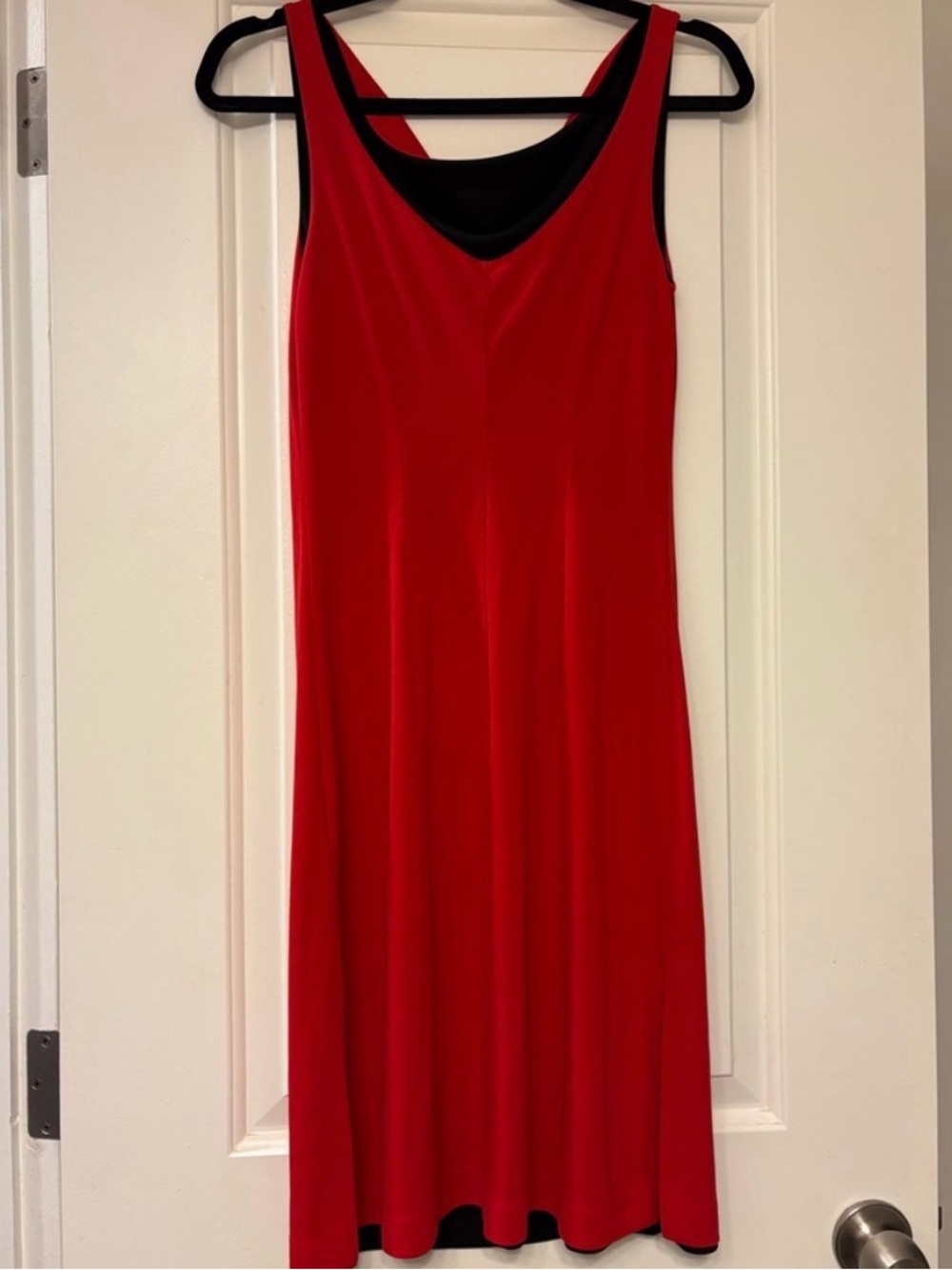 Express Reversible Red & Black Sleeveless Dress | 4 Looks in 1 | Size XS - Picture 9 of 9